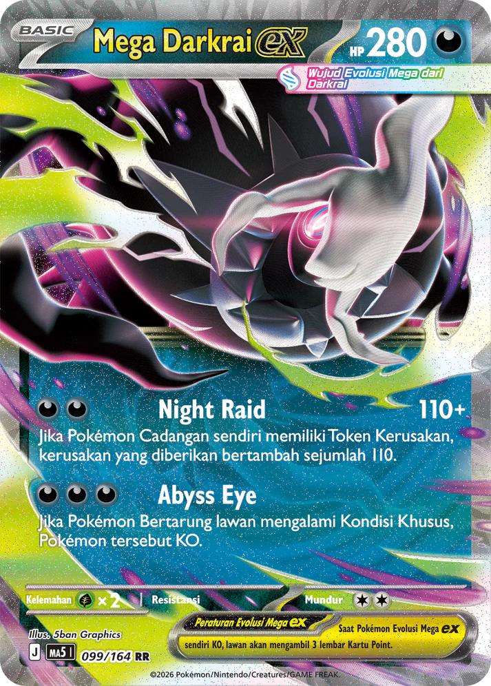 PRE ORDER: Pokémon TCG: Mega - Shadow Threat Booster Box (Indonesian)
