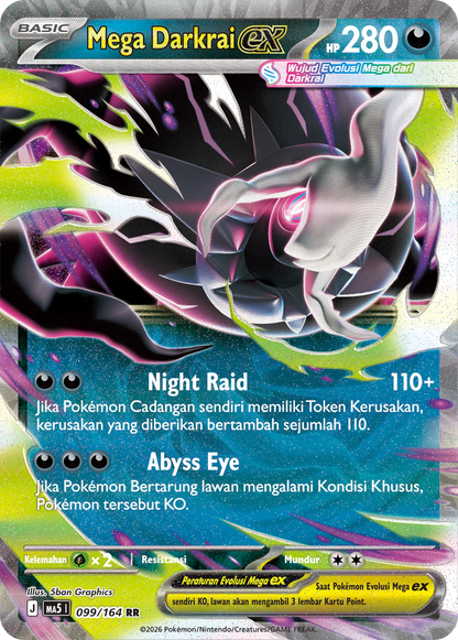 PRE ORDER: Pokémon TCG: Mega - Shadow Threat Booster Box (Indonesian)