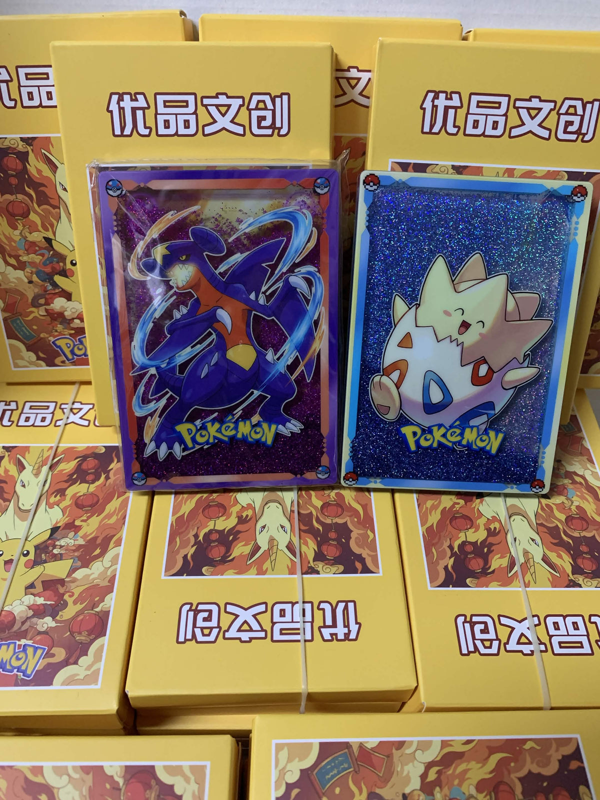 Japanese Anime Quicksand Acrylic Magnet Blind Box
