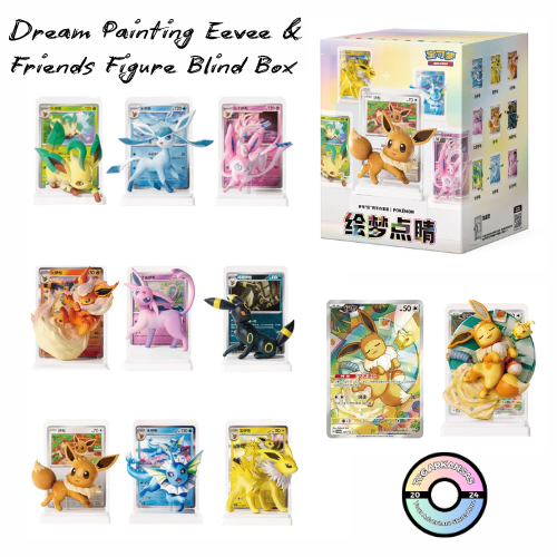 Pokémon: Dream Painting Eevee & Friends Figure Blind Box