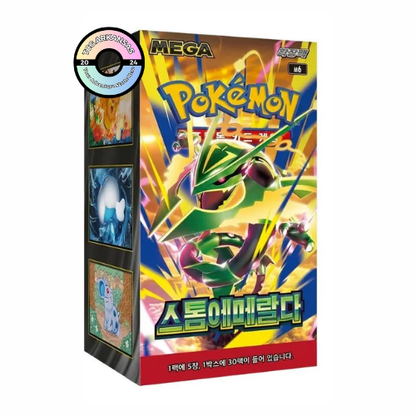 Pokémon TCG: MEGA Storm Emeralda Booster Box (Korean)