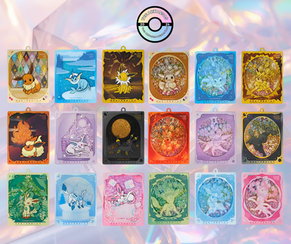 Pokémon: Terastal Gathering Quicksand Card Display Keychain (S-Chinese)
